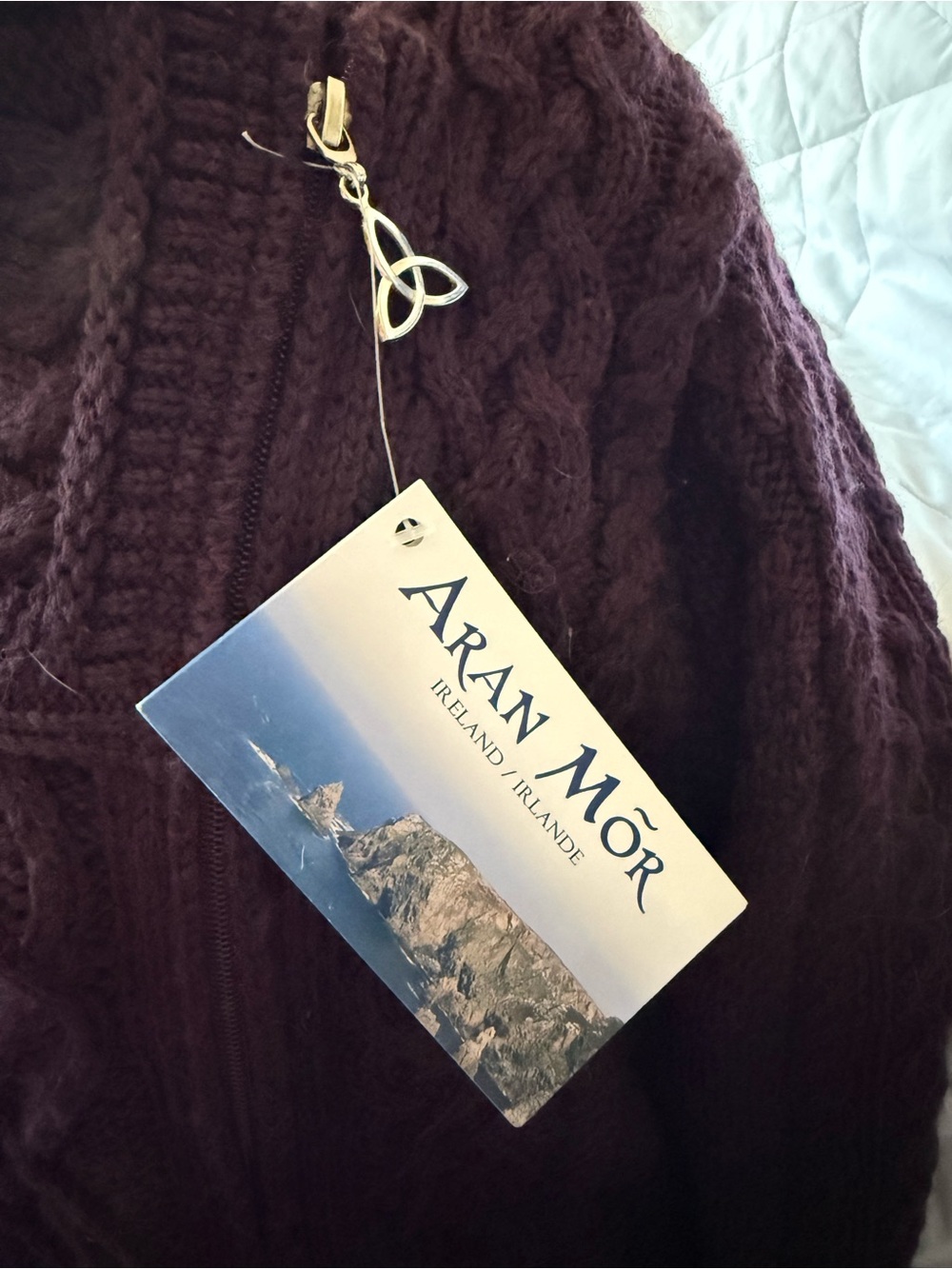 Aran- Brand New Liffey Coat - Picture 3 of 11